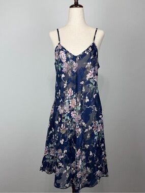 Adonna Floral Nightgown Slip Dress